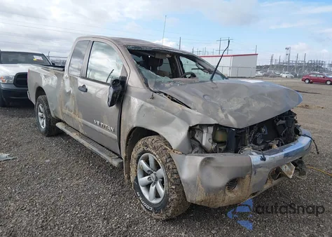 2008 Nissan Titan Se из США, поврежденный, VIN 1N6BA06A08N315933